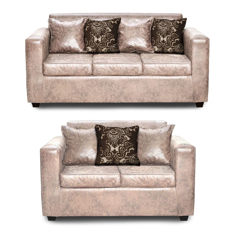 ADONIS LEUDH - Living 3+2 Ezeiza Envejecido Beige