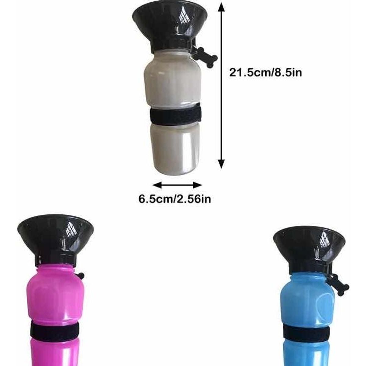 GENERICO - Botella Portátil para Agua y Bebedero para Perros