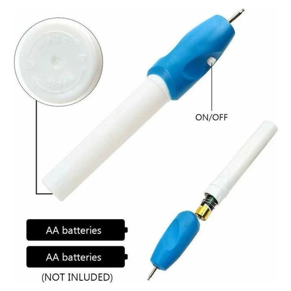 GENERICO - Lápiz Grabador y Tallador para Múltiples Materiales