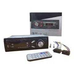 GENERICO - Radio de Auto Bluetooth con USB SD y Control Remoto