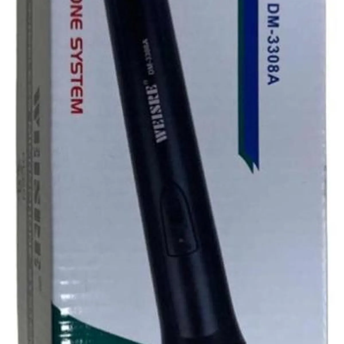 GENERICO - Micrófono Inalámbrico Dinámico Weisre DM-3308A Negro