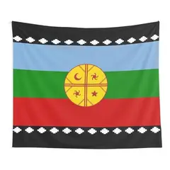 GENERICO - Bandera Mapuche 120 x 180 cm para Decoración