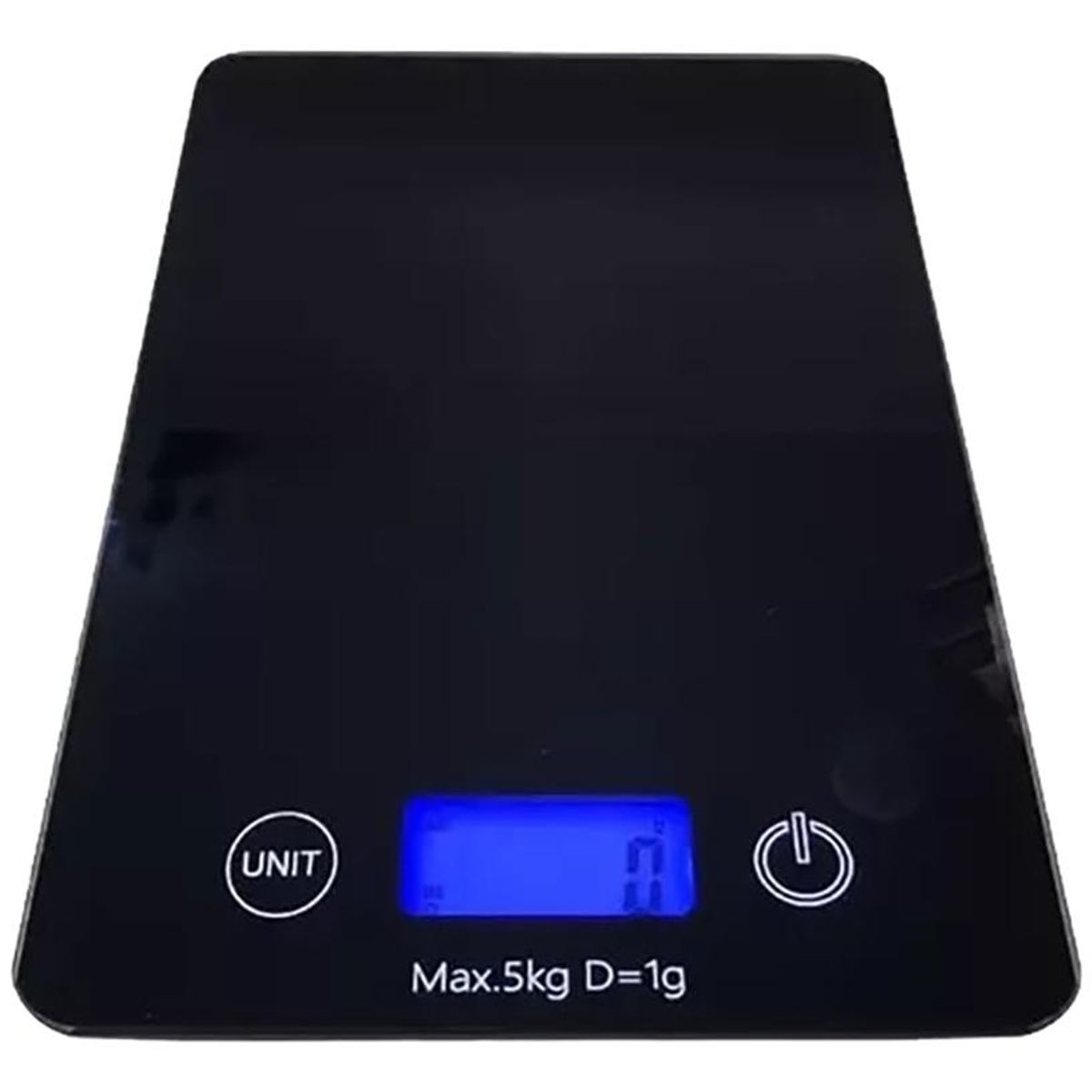 GENERICO - Balanza Digital de Cocina Slim con Vidrio Templado 5 Kg.