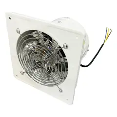 GENERICO - Extractor de Aire Metálico Industrial 10" para Ventanas
