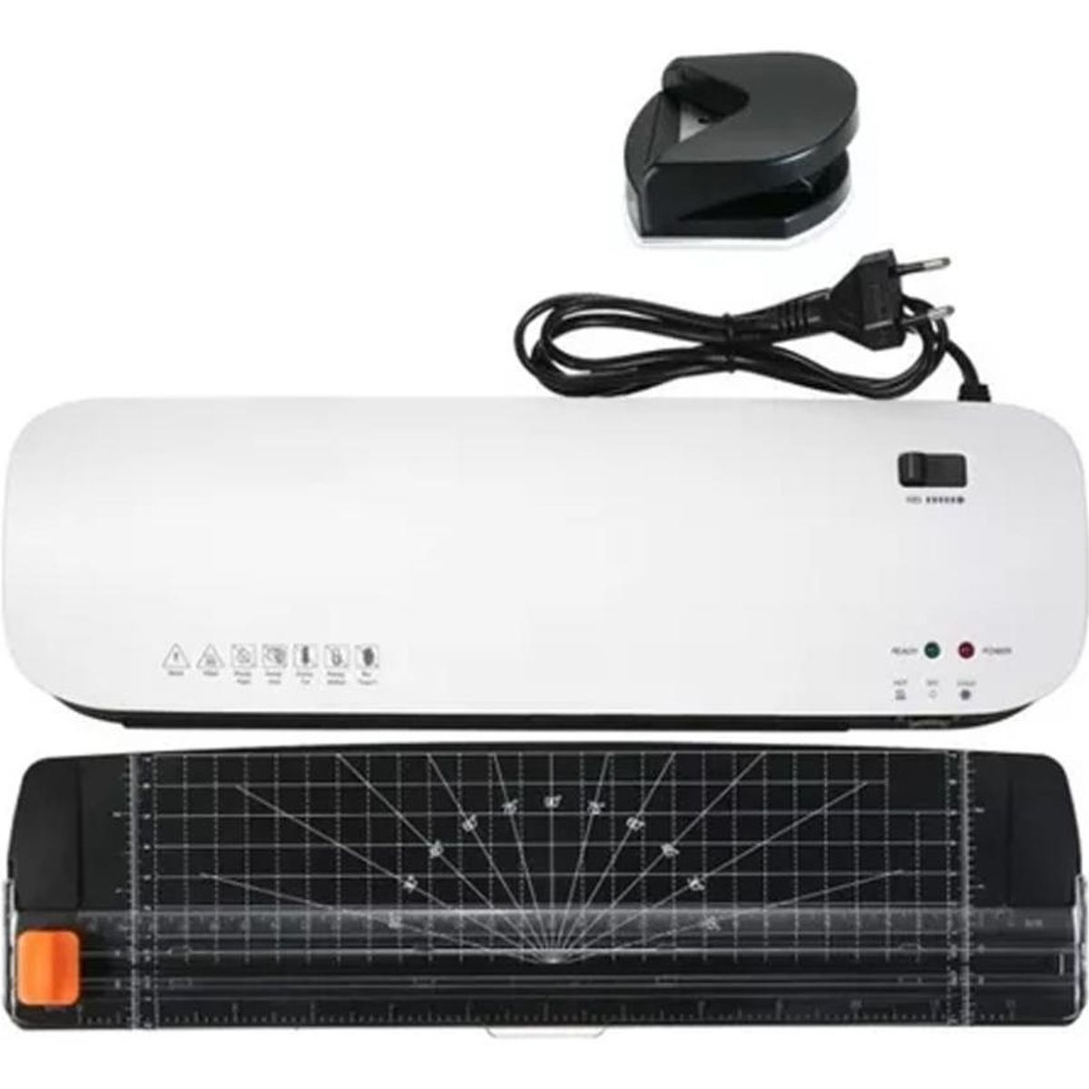 GENERICO - Termolaminadora 2 en 1 con Redondeador de Esquinas 220V