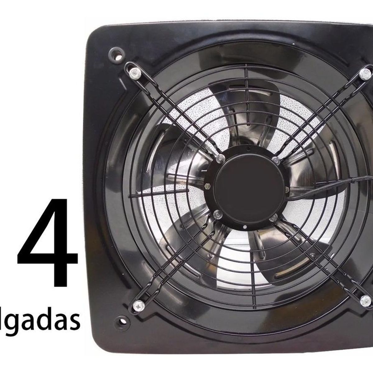 GENERICO - Ventilador Extractor Industrial 14" 550W Alto Rendimiento