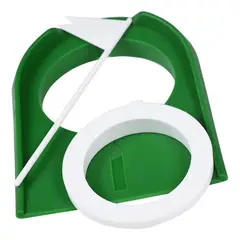 GENERICO - Dispositivo de Entrenamiento de Golf con Agujero para Putt