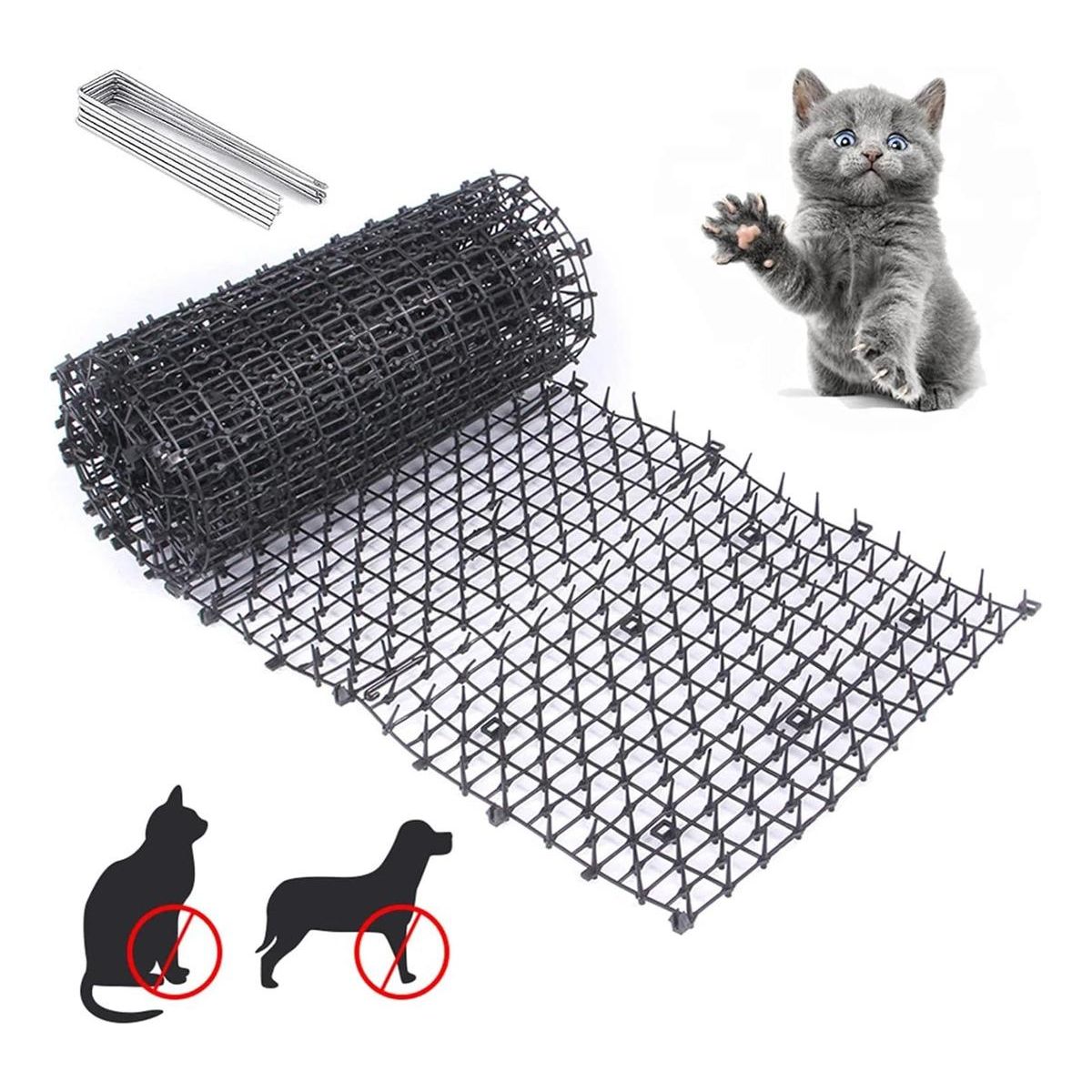 GENERICO - Estera Antigatos y Repelente para Mascotas con Púas