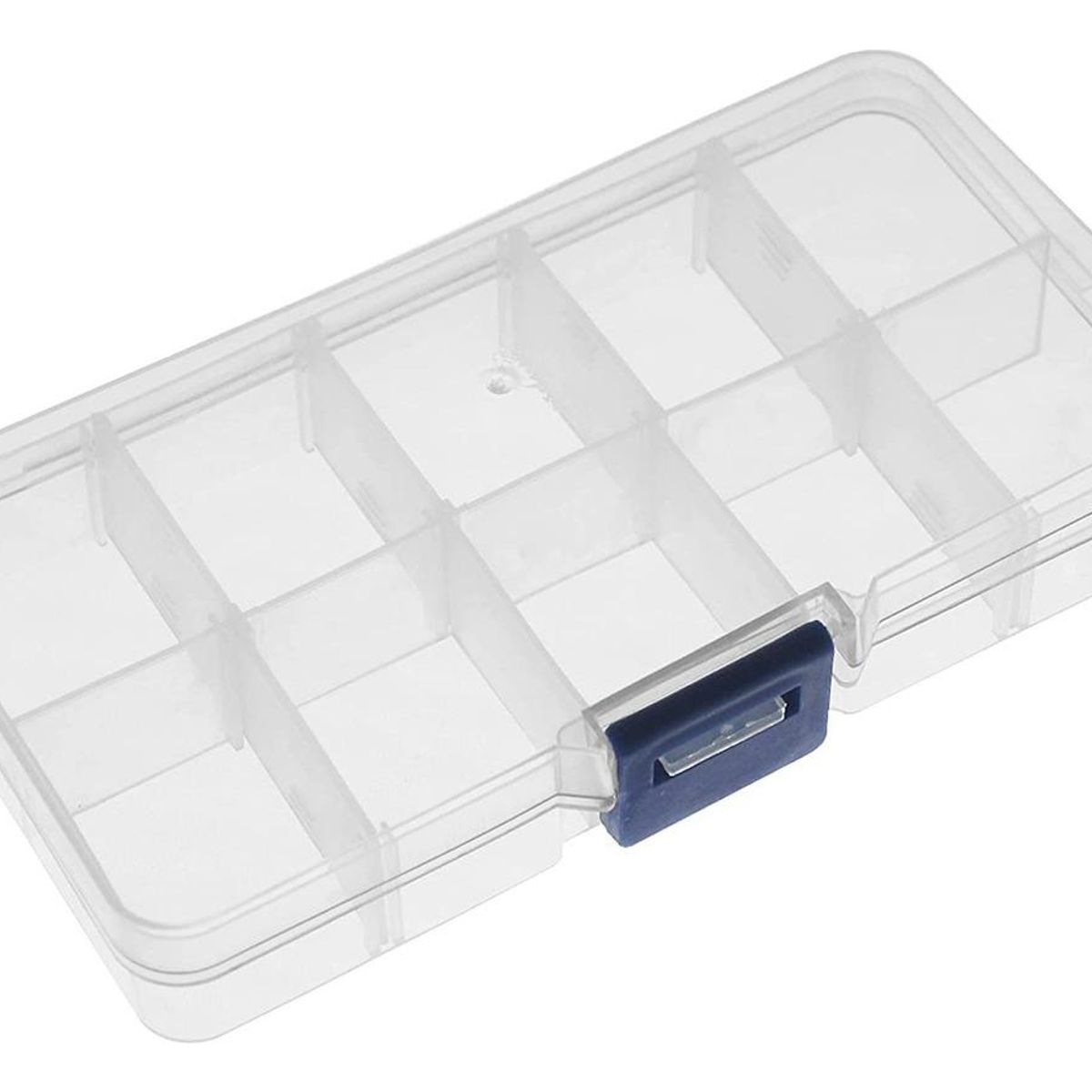 GENERICO - Caja Organizadora Plástica Con 10 Compartimentos Ajustables