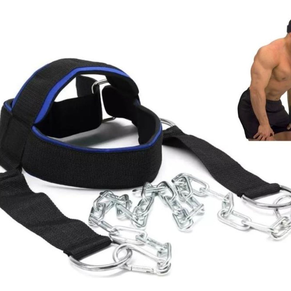 GENERICO - Arnés Ejercitador de Cuello Ajustable para Entrenamiento