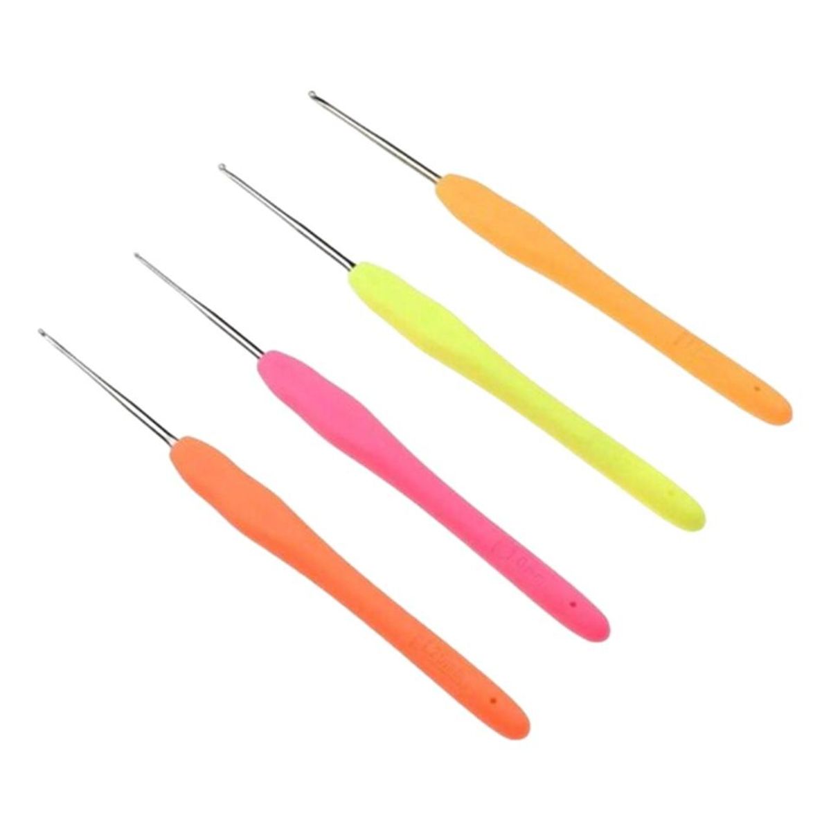GENERICO - Set de 4 Agujas de Tejido y Bordado Afiladas.
