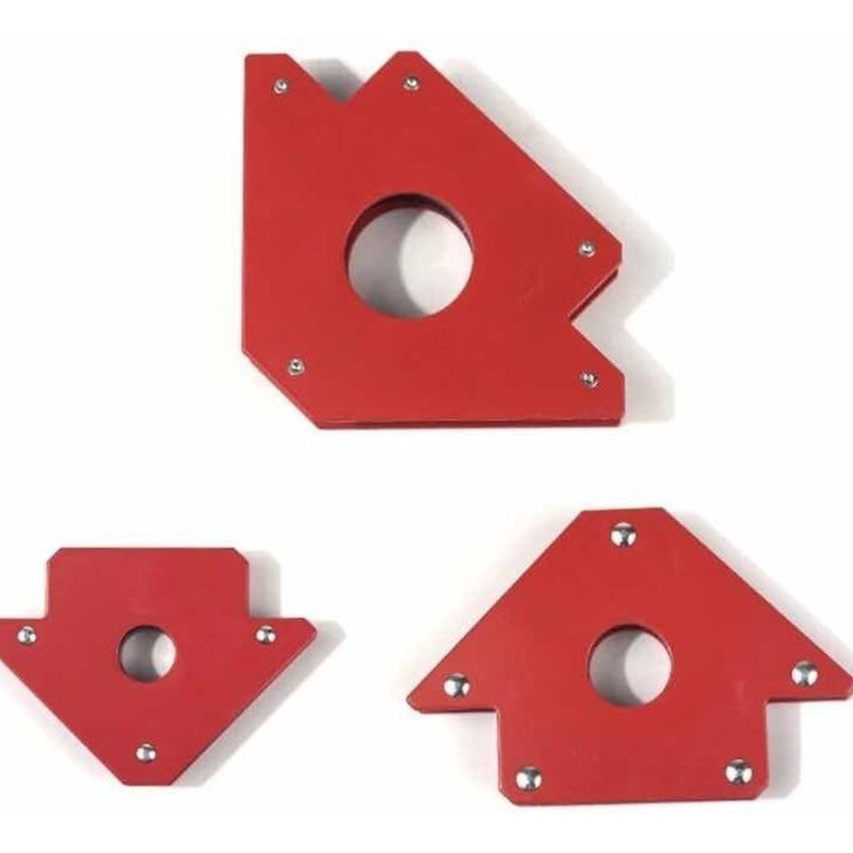 GENERICO - Escuadra Magnética de Soldadura 50 Lbs 110 Mm Mediana