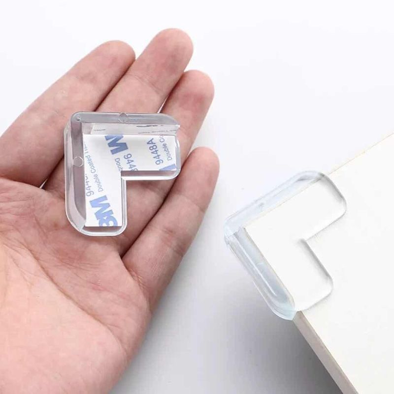 GENERICO - Protectores de Esquinas de Silicona para Seguridad Infantil