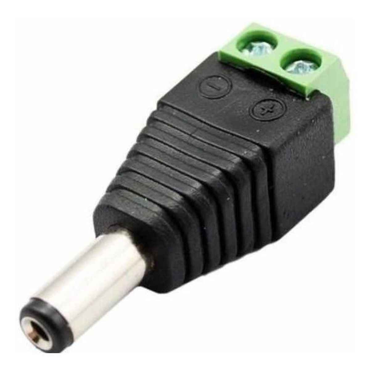 GENERICO - Conector Macho de Poder DC para Cámaras - 1 Unidad