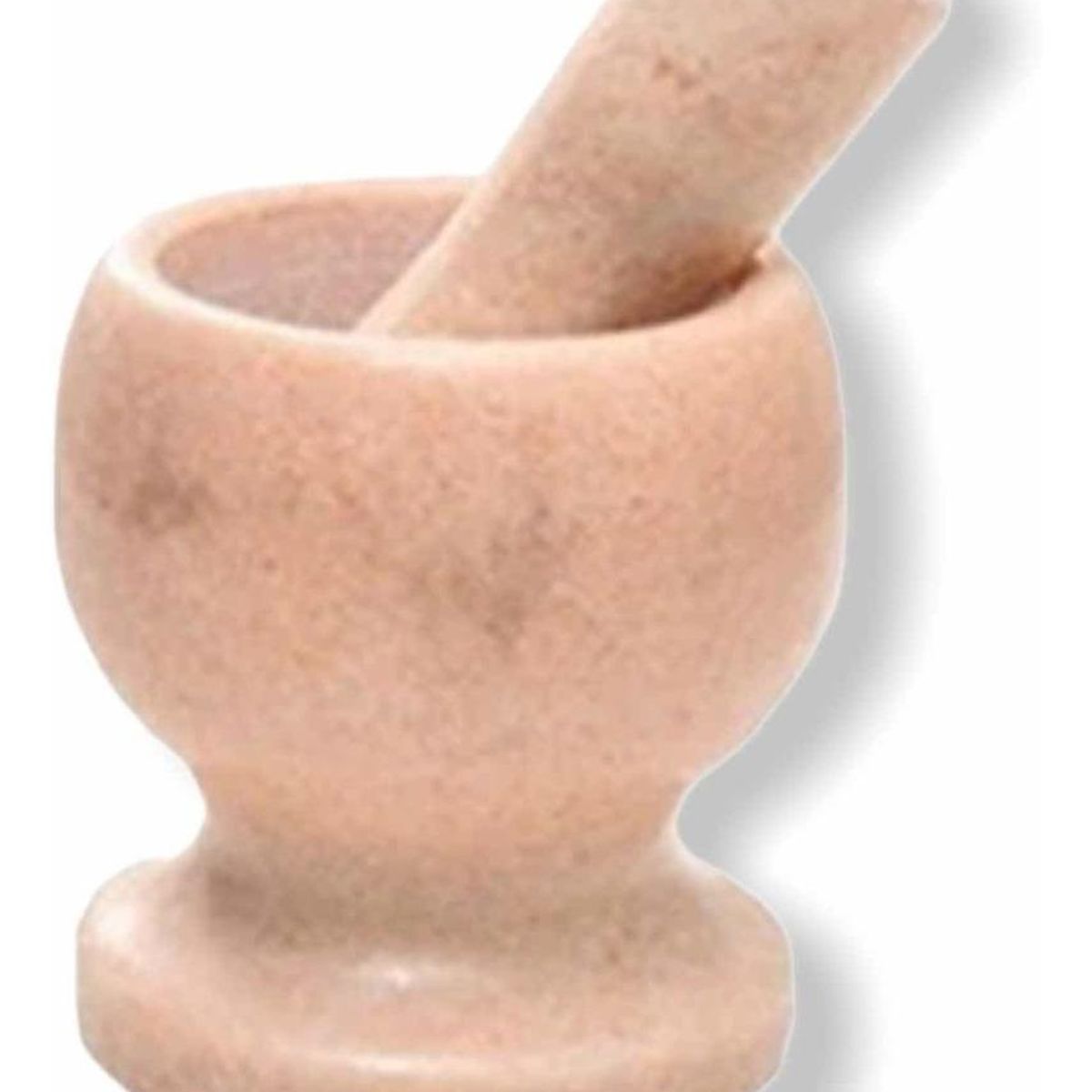 GENERICO - Mortero de Mármol con Pilón para Mezcla y Tritura