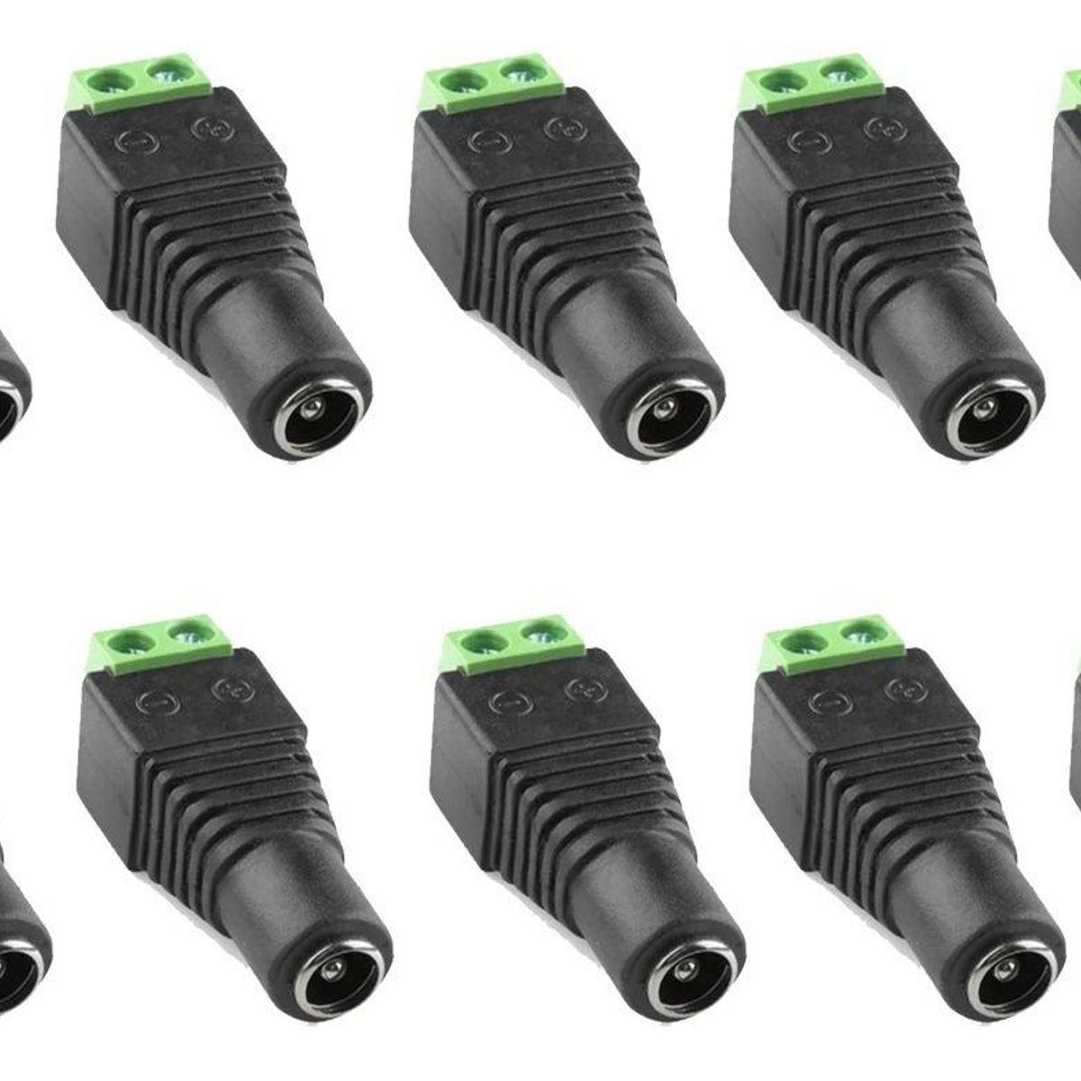 GENERICO - Pack de 10 Conectores DC Hembras para Cámaras.
