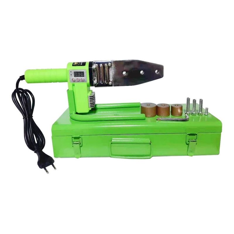 GENERICO - Máquina Termofusora Digital 800 Watts para Tuberías Plásticas