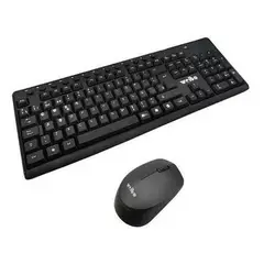GENERICO - Teclado Numérico y Ratón Óptico Inalámbricos 24 GHz