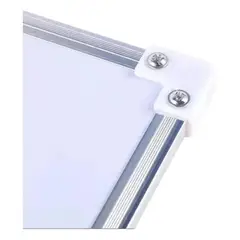 GENERICO - Pizarra Acrílica Blanca de Aluminio 30x40 cm para Niños
