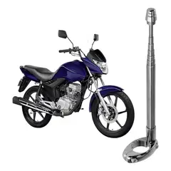 GENERICO - Antena Retráctil Protectora para Motocicleta Corta Hilo