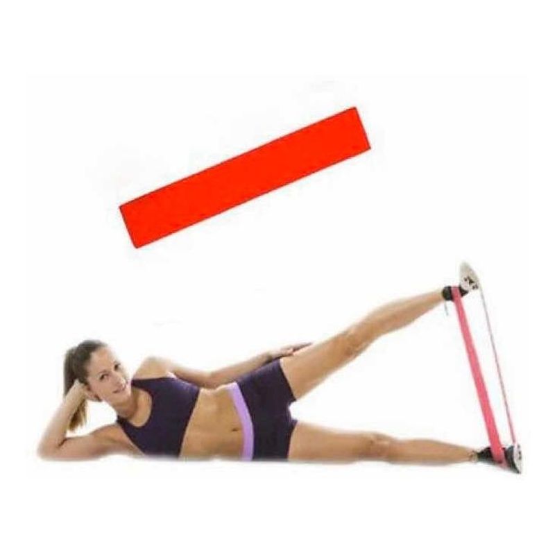 GENERICO - Banda Elástica Loop Roja 30 Libras para Ejercicios