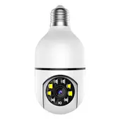 GENERICO - Ampolleta de Seguridad Wifi 360° con Visión Panorámica