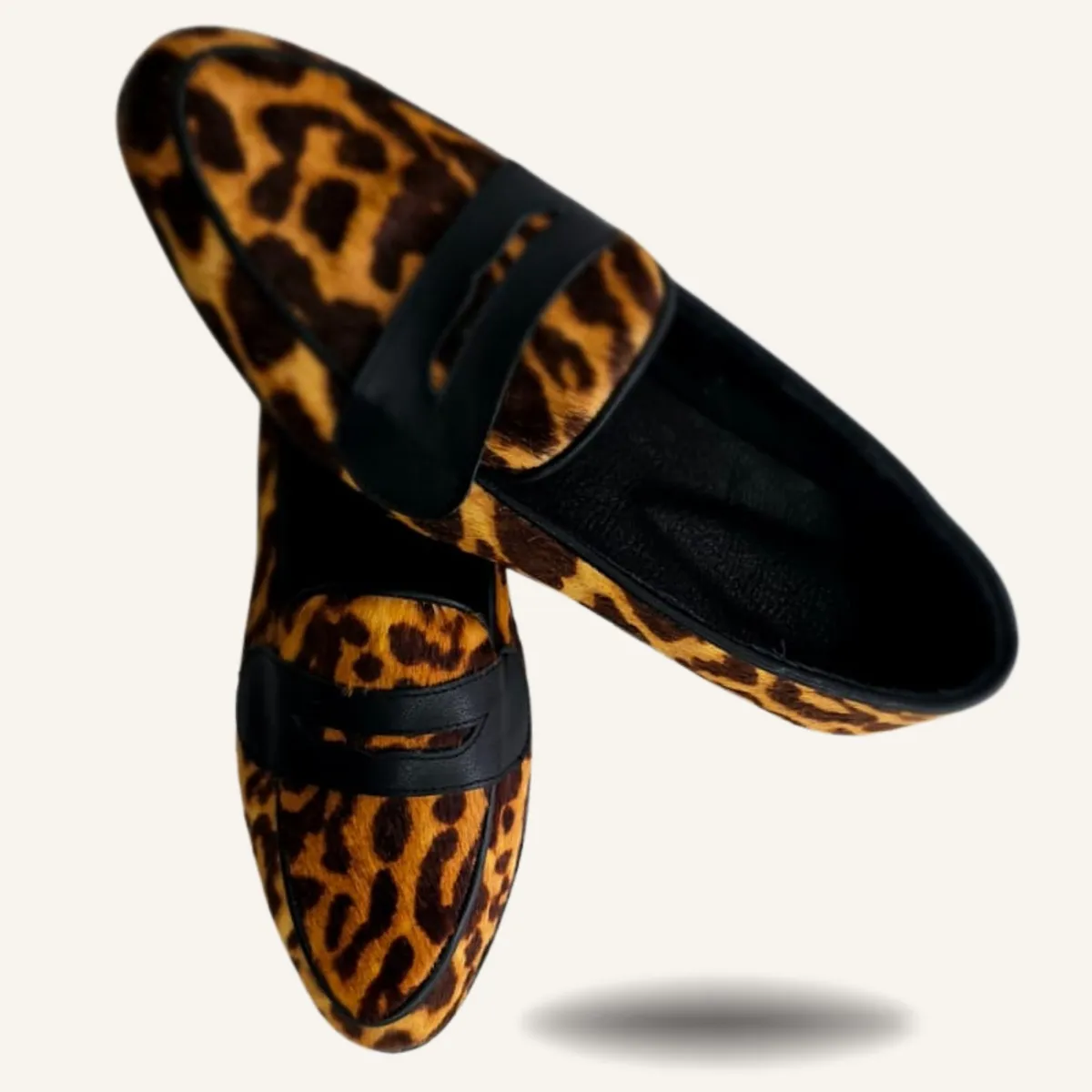 ANNY OUTFITS - Mocacines cuero pelo Javiera