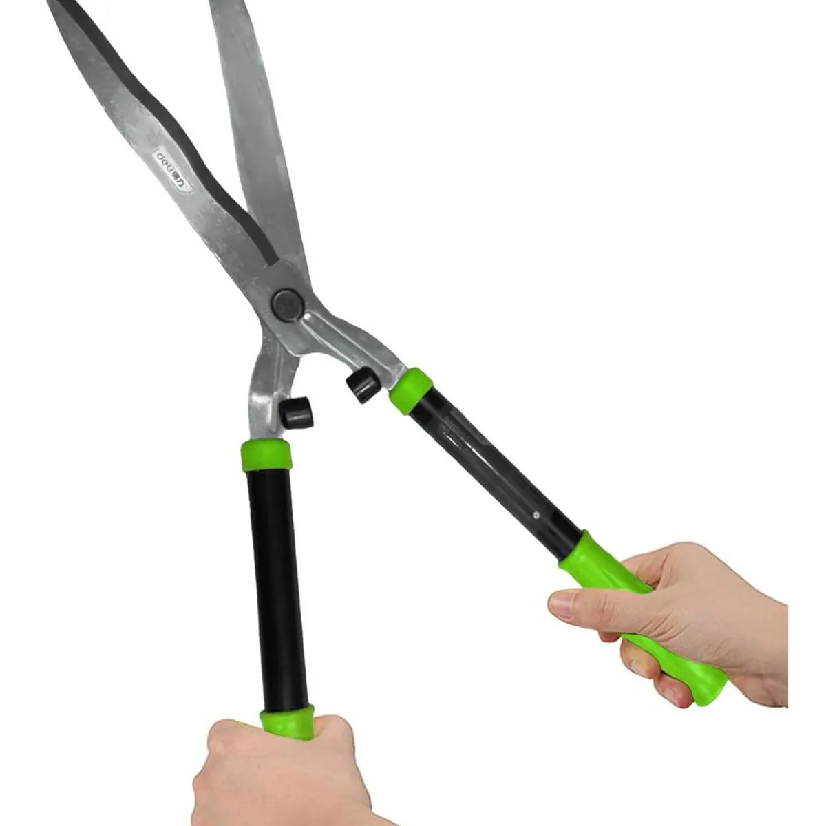 GENERICO - Tijeras de Jardinería para Podar Arbustos y Flores Color Verde Claro