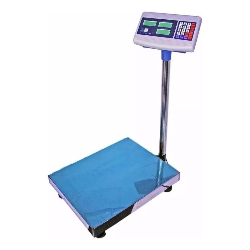 GENERICO - Balanza Digital de Plataforma para Pesaje de 300kg.
