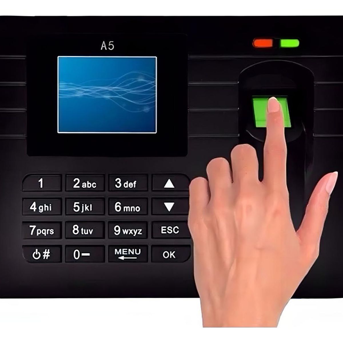 GENERICO - Reloj Digital Biométrico para Control de Asistencia