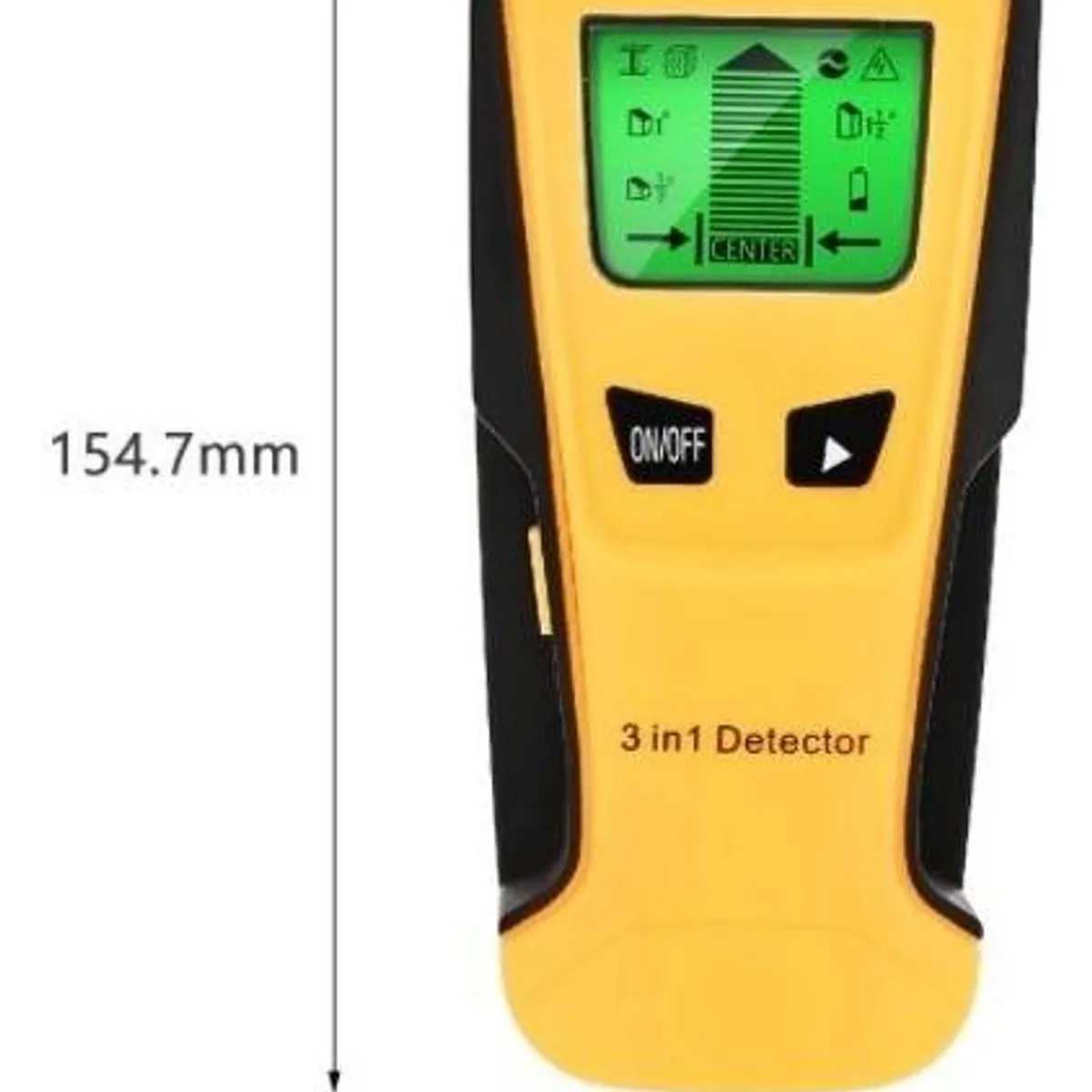 GENERICO - Detector de Metal 3 en 1 para Paredes y Estructuras