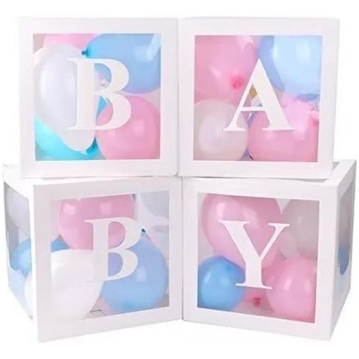 GENERICO - Cubos Decorativos para Fiestas y Cumpleaños