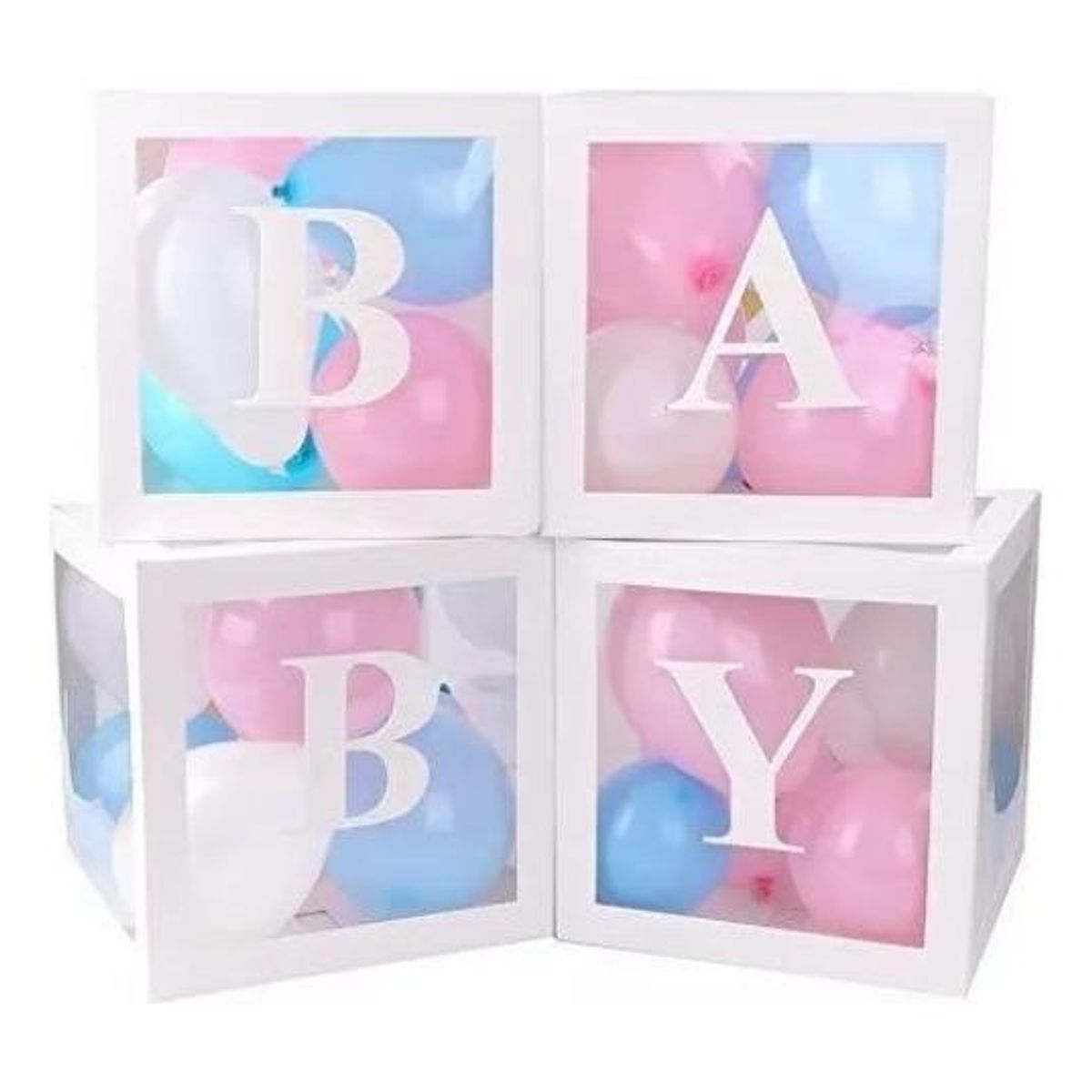 GENERICO - Cubos Decorativos para Fiestas y Cumpleaños
