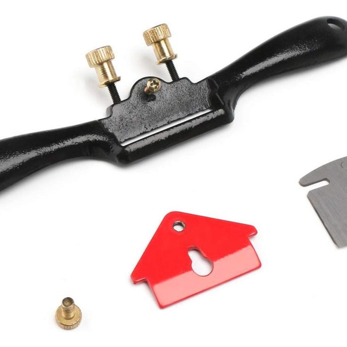 GENERICO - Cepillo de Carpintero Ajustable con 3 Hojas de Repuesto