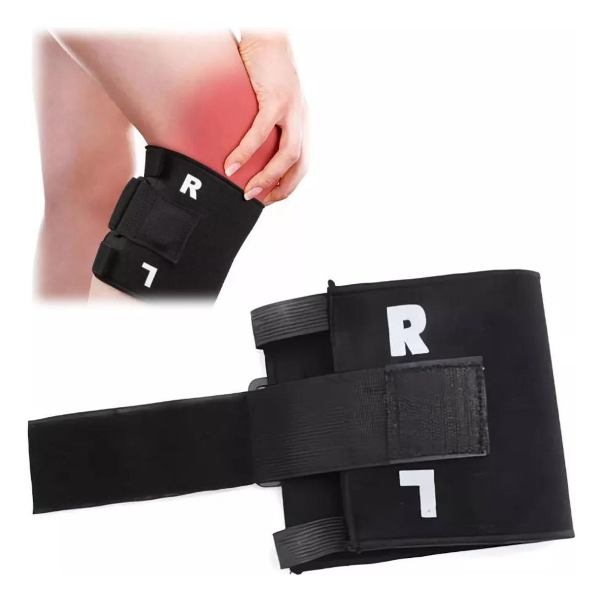 GENERICO - Rodillera Ajustable para Alivio de Dolor Ciático