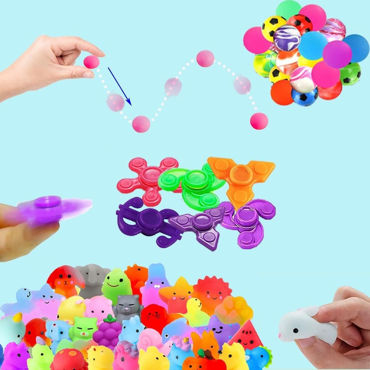 GENERICO - Set de 300 Juguetes Fidget Sensoriales Anti Estrés
