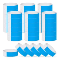 GENERICO - Pulseras de Papel Tyvek Imprimibles - 300 Unidades