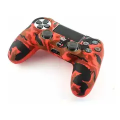 GENERICO - Funda de Silicona Antideslizante Multicolor para Controles PS4
