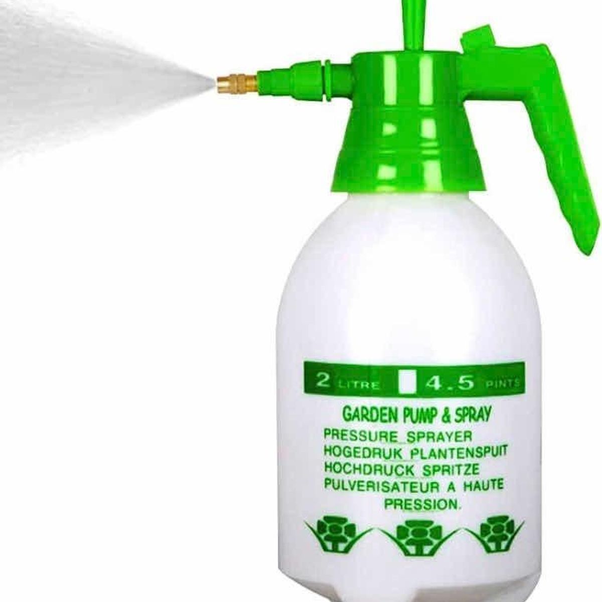 GENERICO - Fumigador Manual de 2 Litros para Jardinería