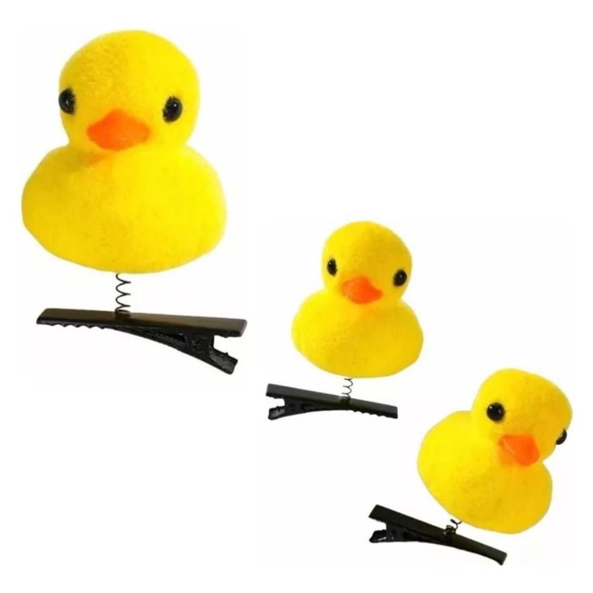 GENERICO - Pack de 12 Pinches de Pollitos para Fiestas Infantiles