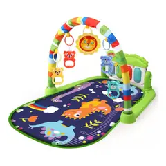 GENERICO - Alfombra Musical con Piano para Bebé Estimulante Verde