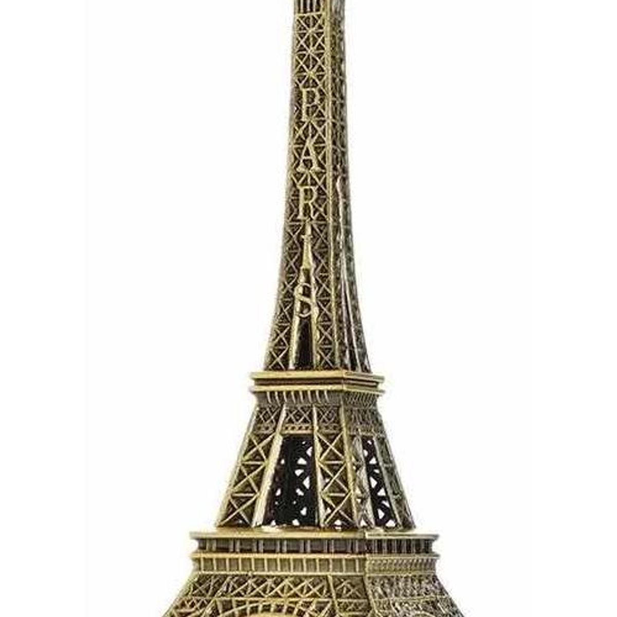 GENERICO - Estatuilla Decorativa Torre Eiffel de Bronce 10 cm
