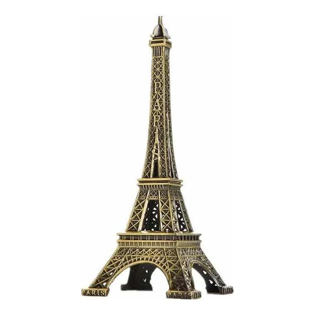 GENERICO - Estatuilla Decorativa Torre Eiffel de Bronce 10 cm
