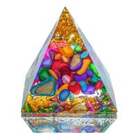 Pirámide de Orgón para Meditación y Decoración Chakra