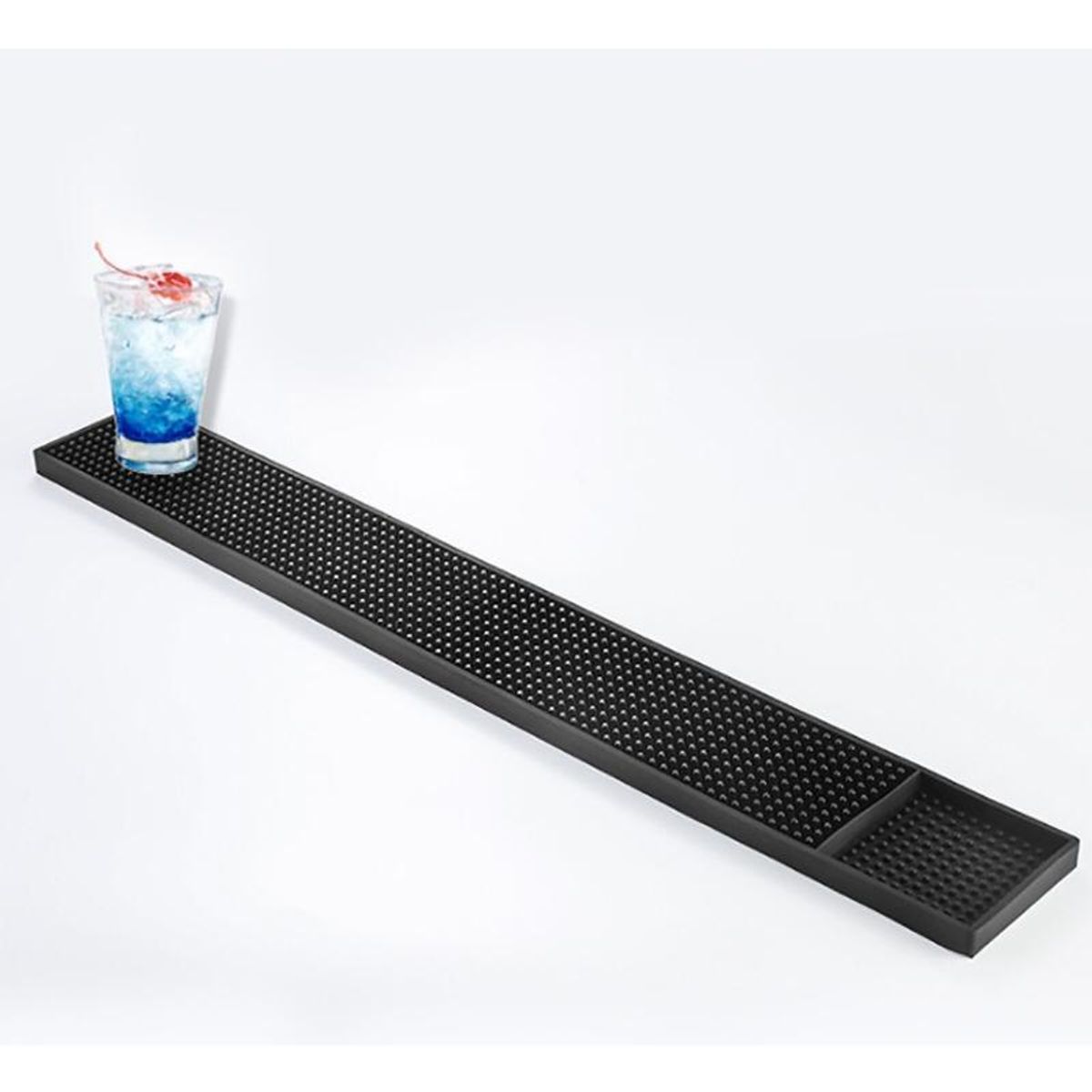 GENERICO - Escurridor de Goma Negro para Cocteles y Bebidas