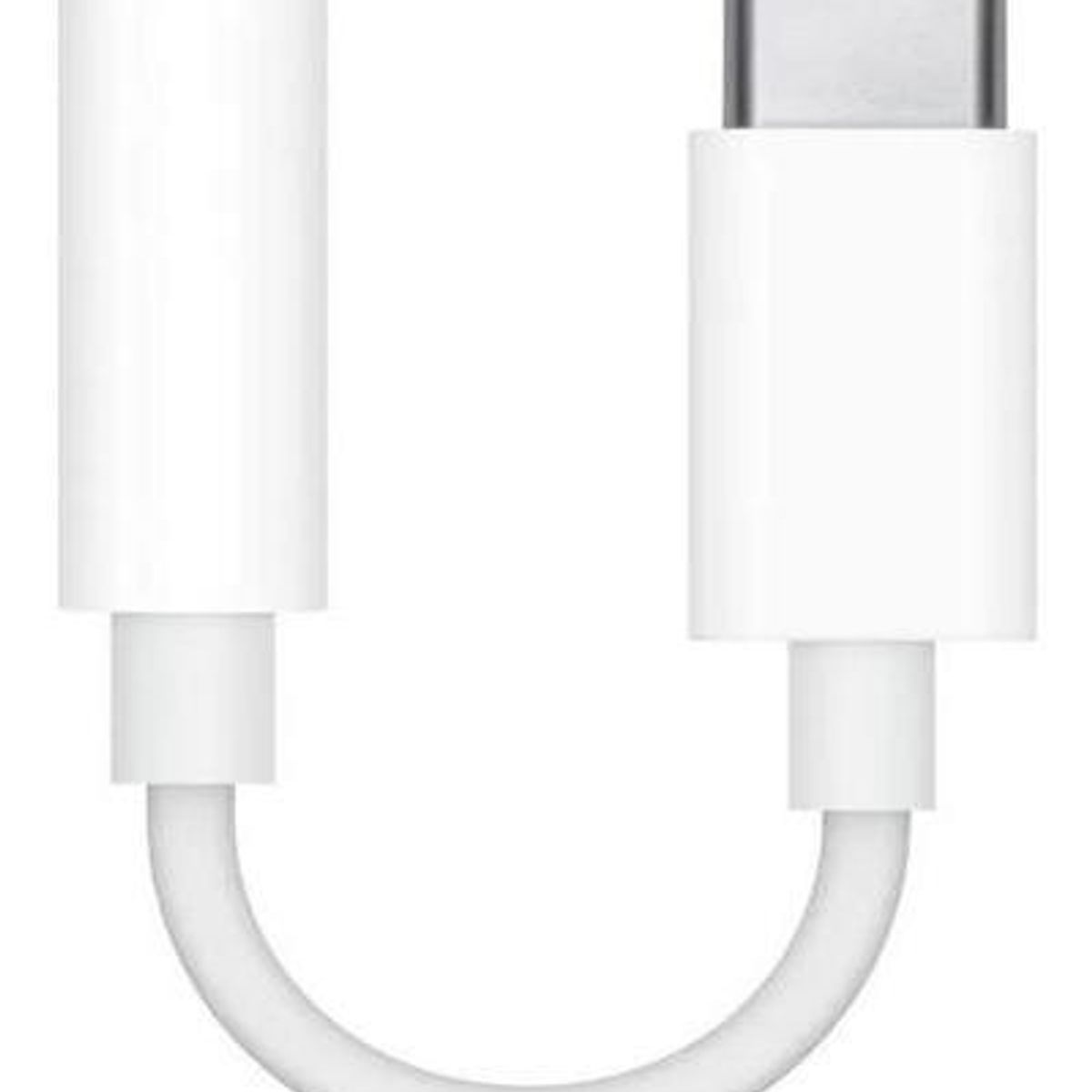 GENERICO - Adaptador USB Tipo C a Mini Plug 35mm Color Blanco
