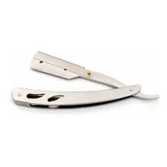 GENERICO - Navaja de Acero Inoxidable para Barberos y Peluqueros