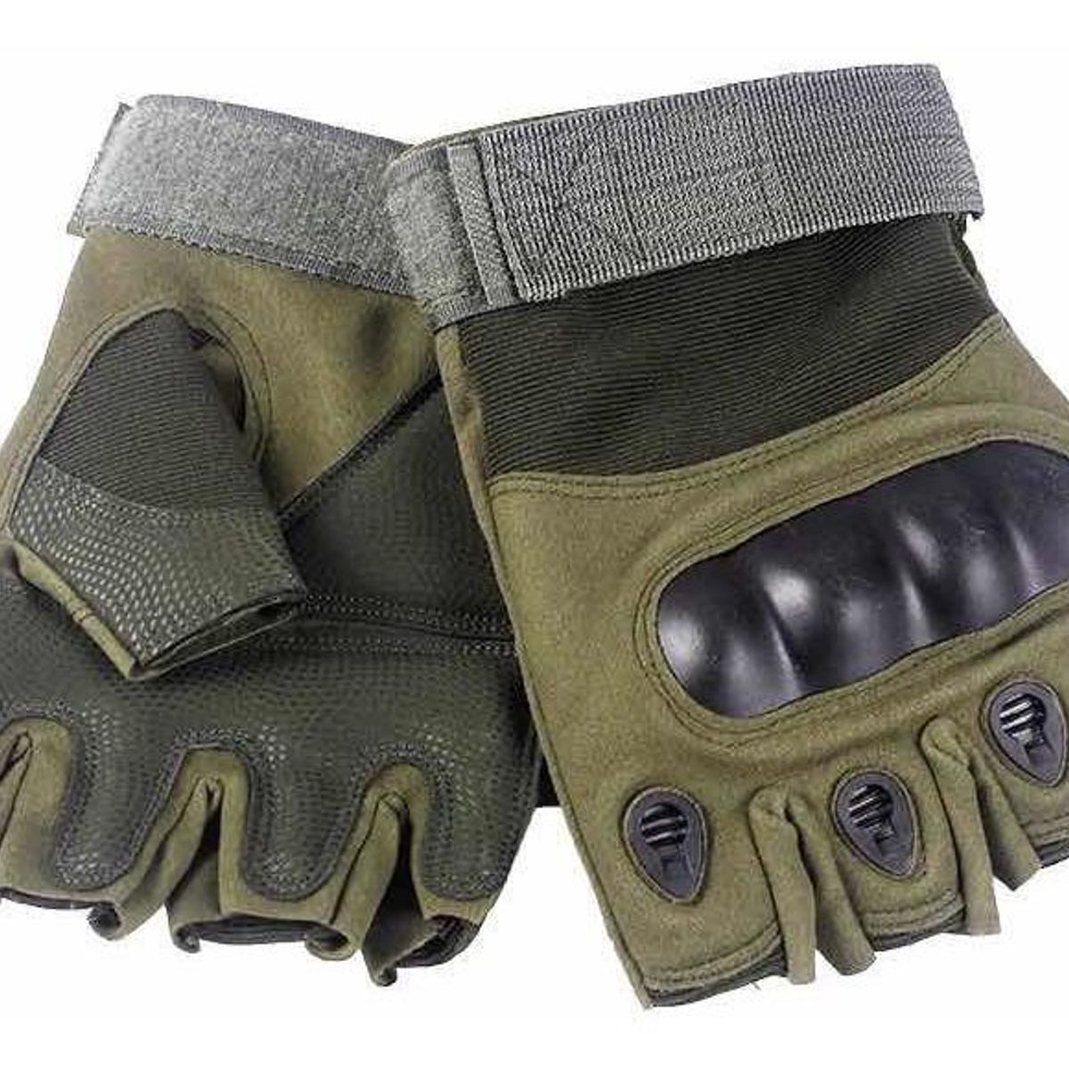GENERICO - Guantes Tácticos para Paintball y Airsoft Medio Dedo.
