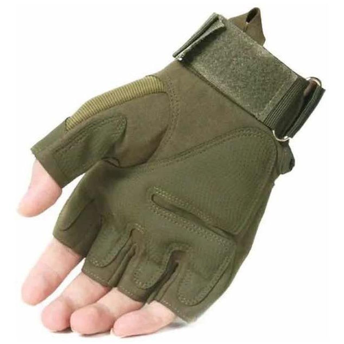 GENERICO - Guantes Tácticos para Paintball y Airsoft Medio Dedo.