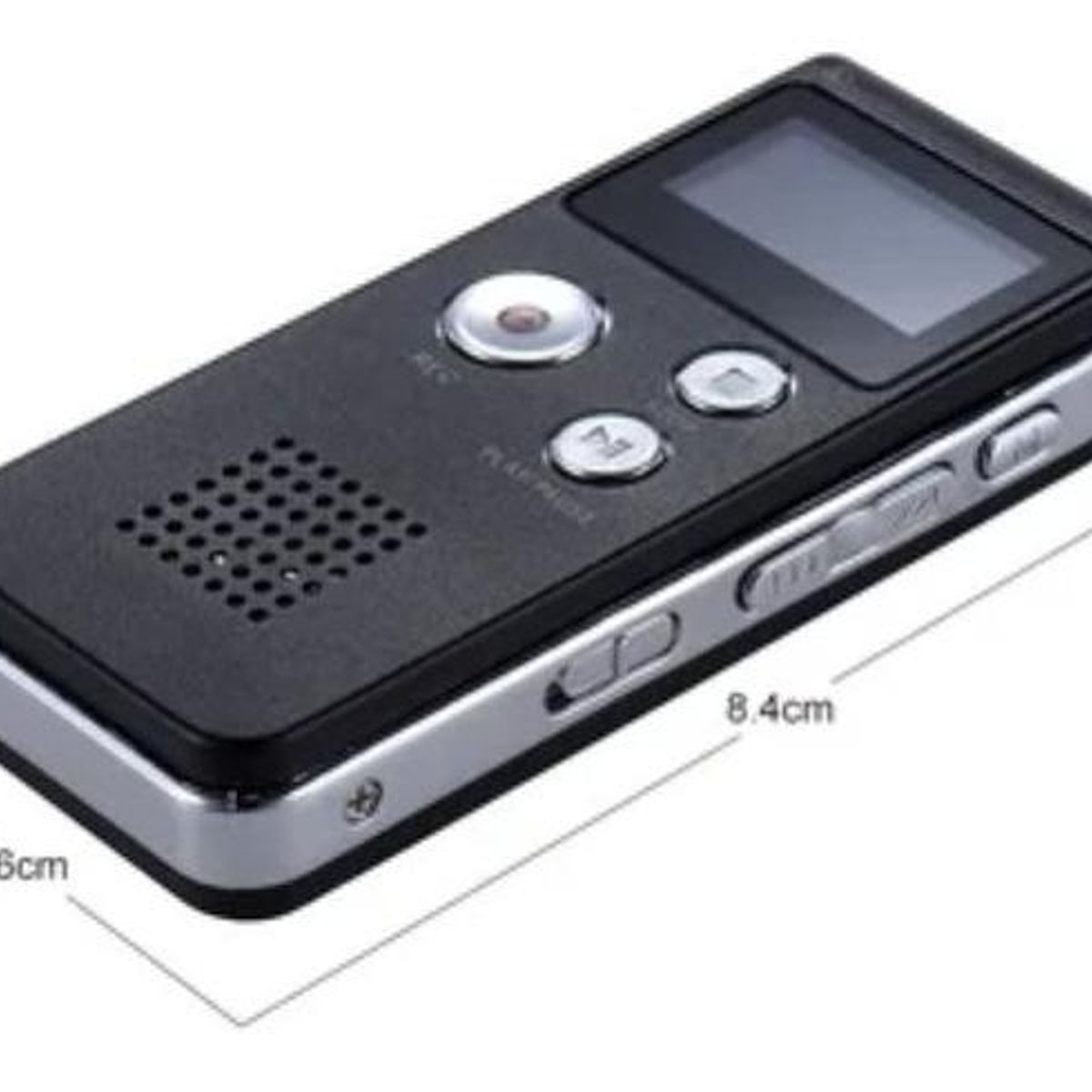 GENERICO - Grabadora Digital de Voz 8GB con Micrófono Integrado